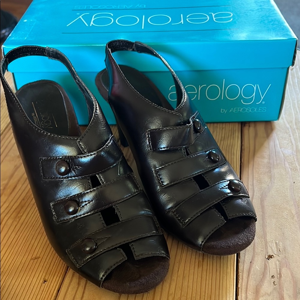 Aerosoles Black Women's Sandals